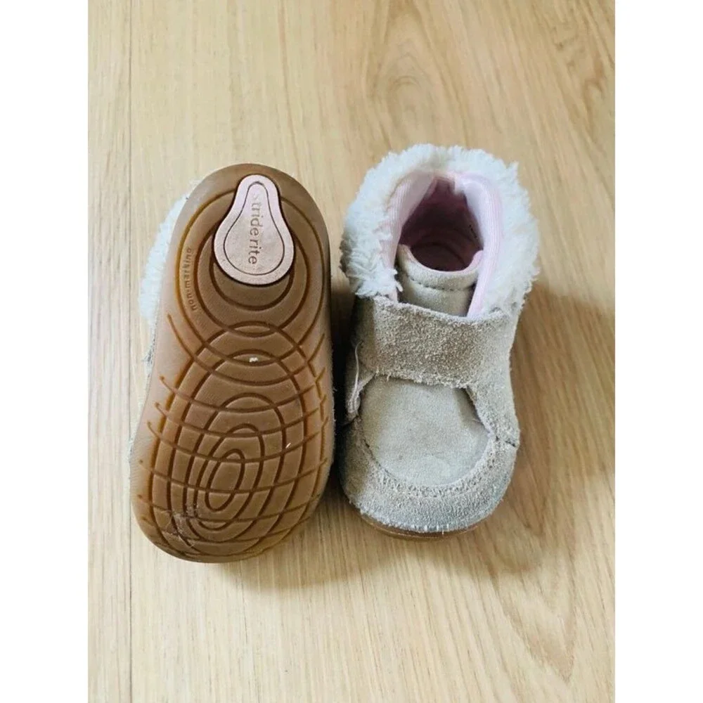 Sparkling Leather baby Boots Stride Rite Sz4